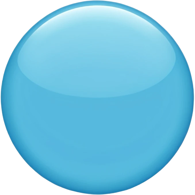 blue circle emoji
