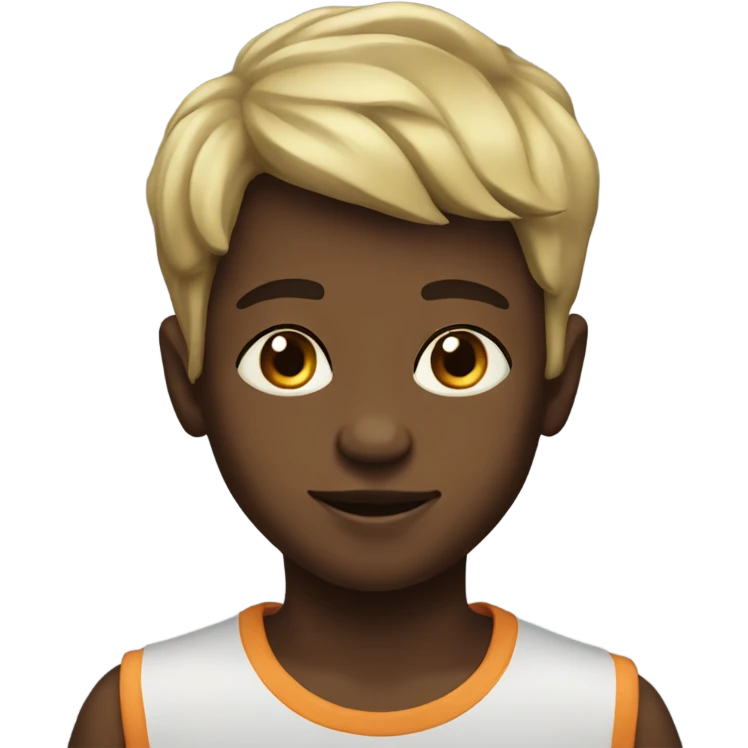 realistic portrait of a boy emoji