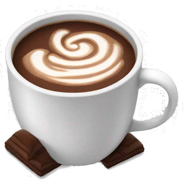hot chocolate  emoji