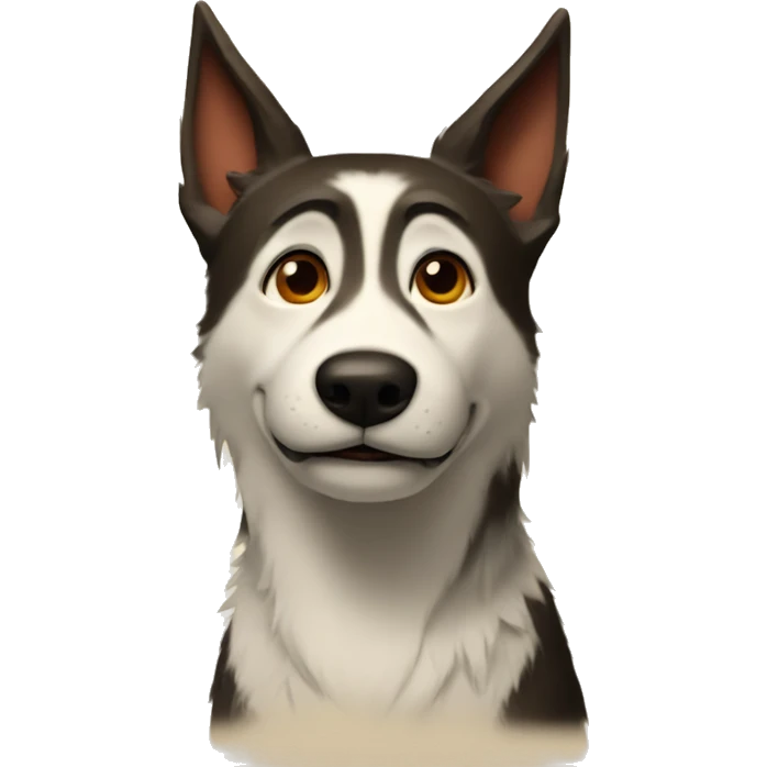 Laika from Laika: aged through blood emoji
