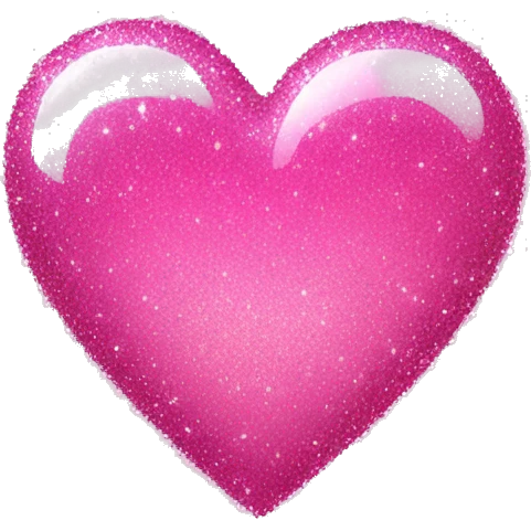 Pink heart sparkles  emoji