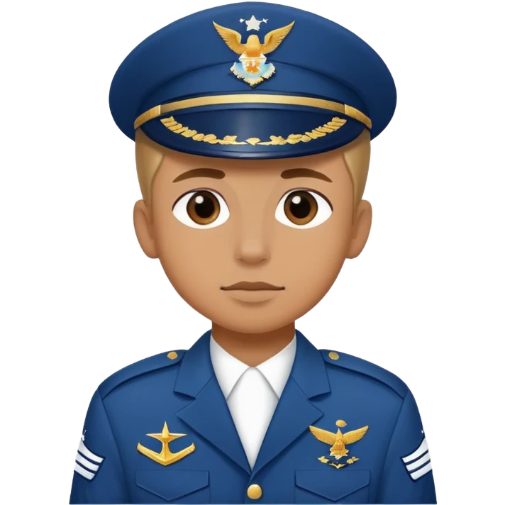 boy in air force  emoji
