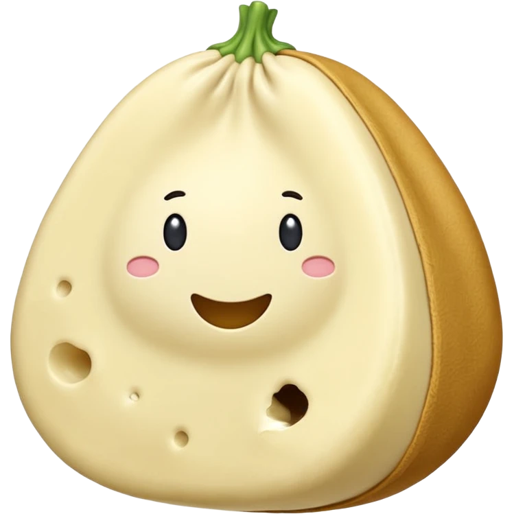 La forma del caciocavallo è tipicamente a sacchetto con una strozzatura emoji