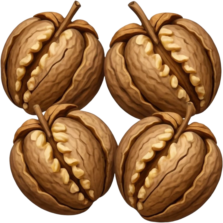 the nut walnuts emoji