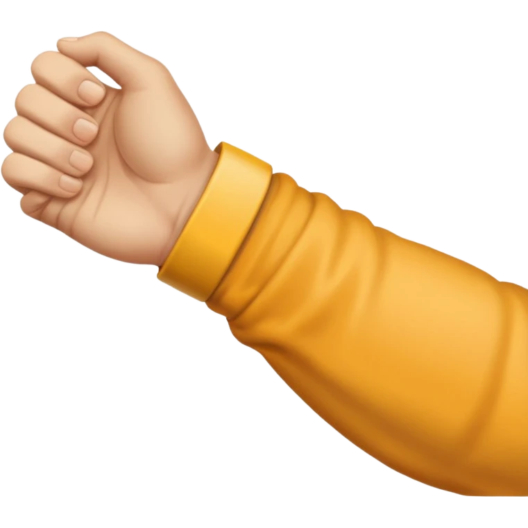 Wrist bump emoji