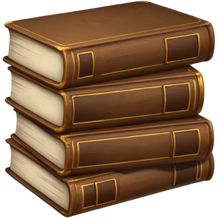 BOOKS BROWN degrade aesthetic  emoji