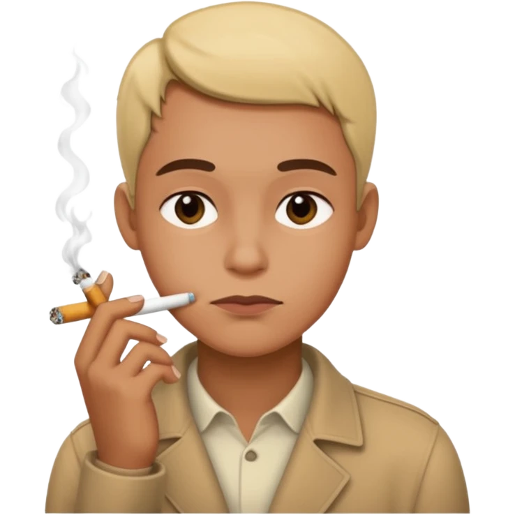 Sigara içen ifade emoji