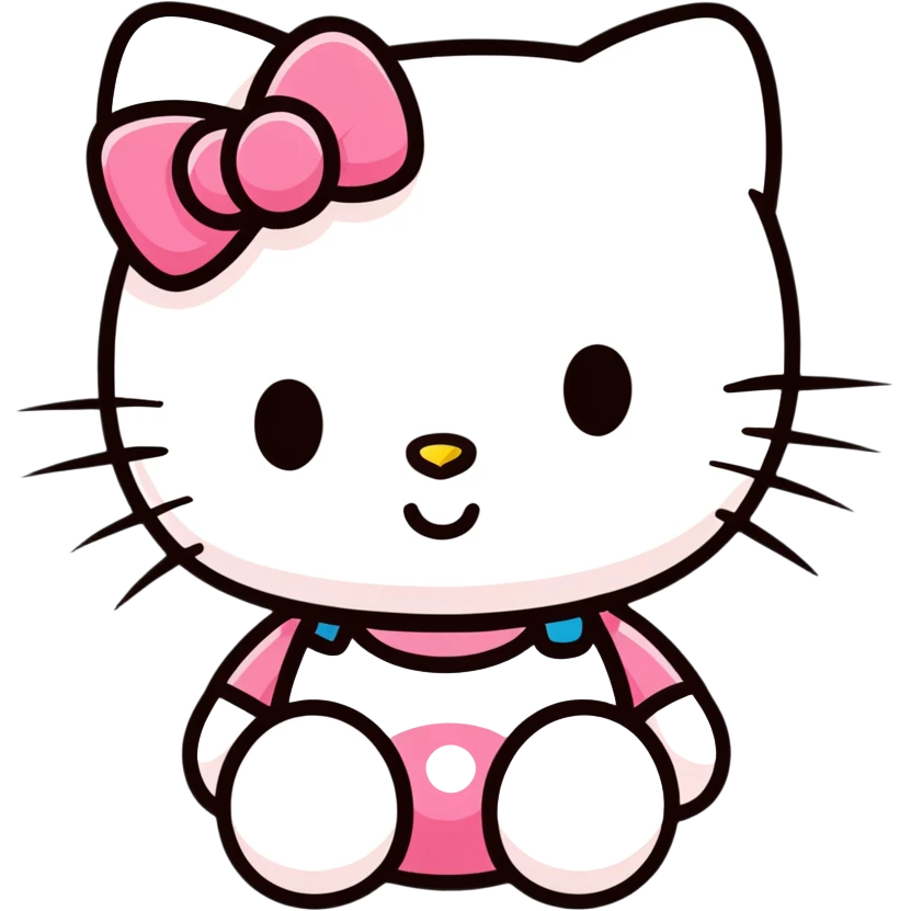 Hello kitty emoji