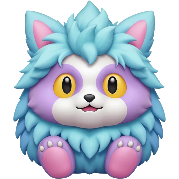 Pastel Fakémon-creature emoji