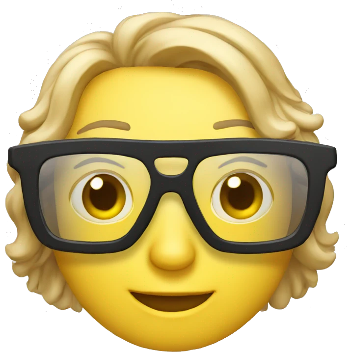 3d glasses emoji