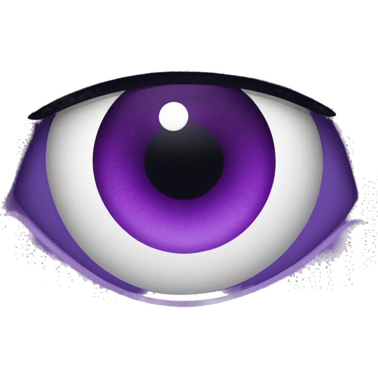 purple eyes emoji