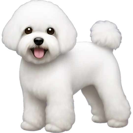 Bichon frise emoji