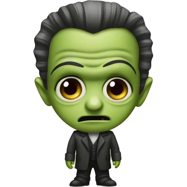 Classic universal monsters cute romantic funny  emoji