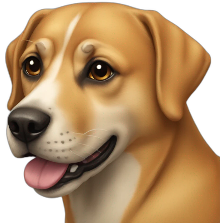 Perro rotwailer emoji