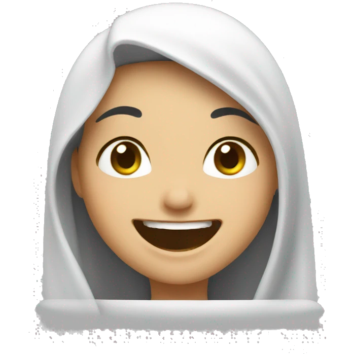saudi arabian Laughing girl emoji