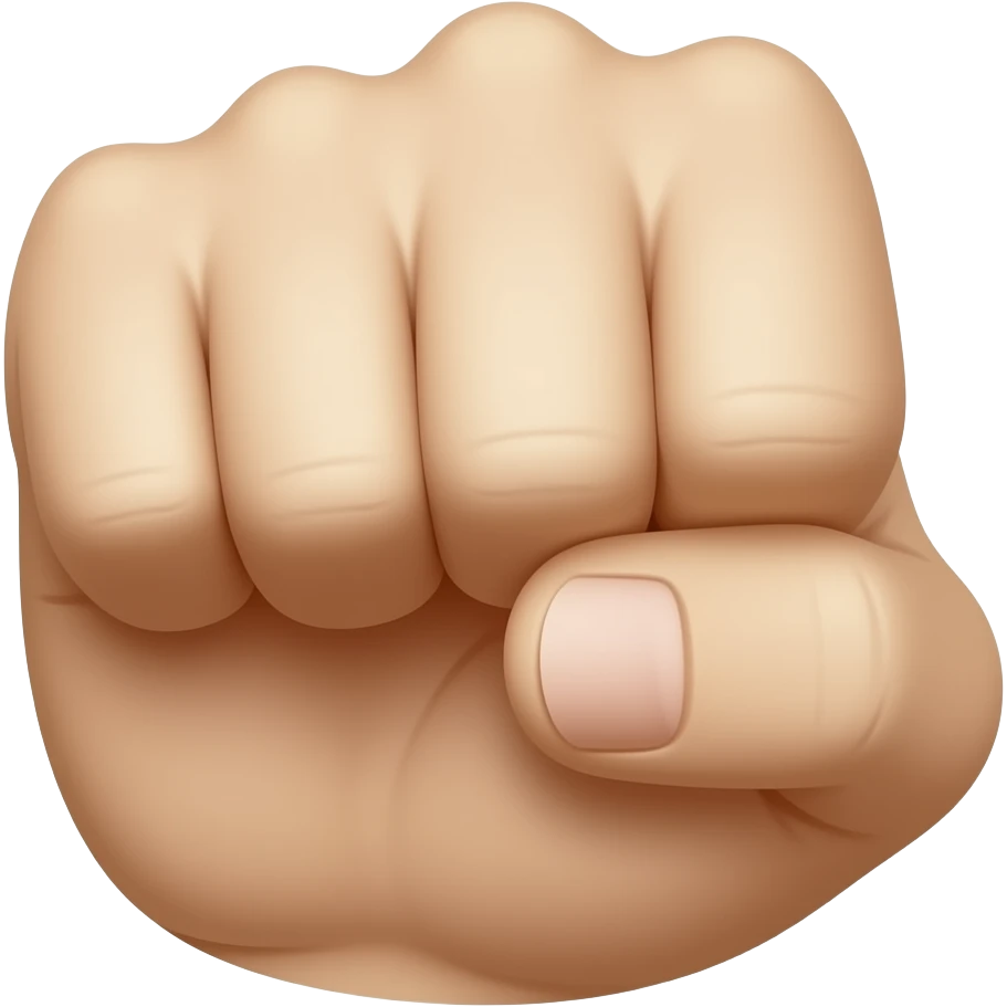 puños "construyendo" emoji