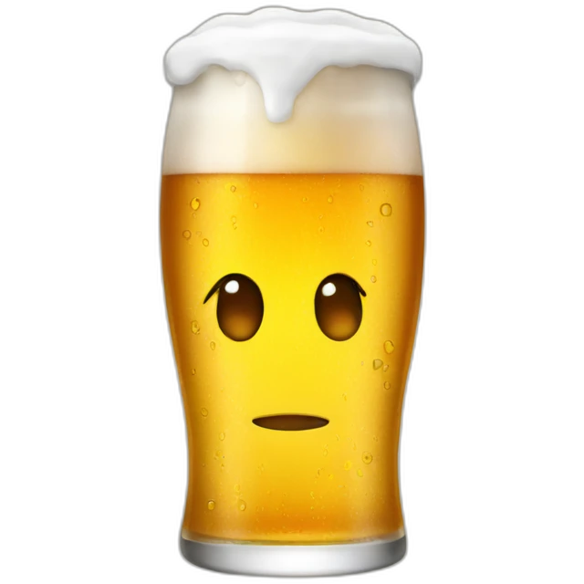 ai drinks beer emoji