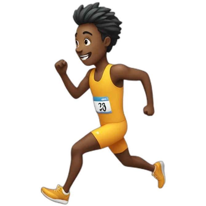 Running emoji