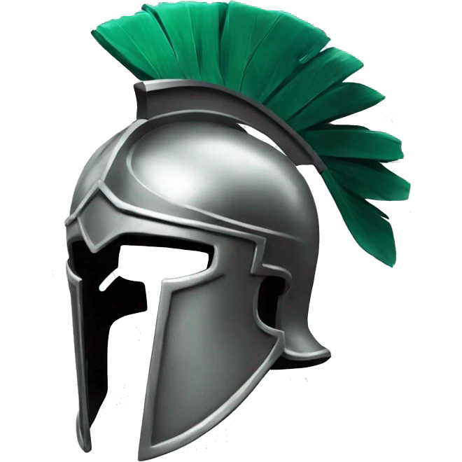 spartan helmet thining emoji emoji