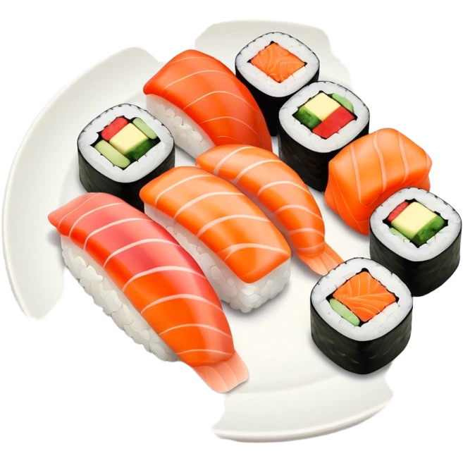 Sushi love emoji