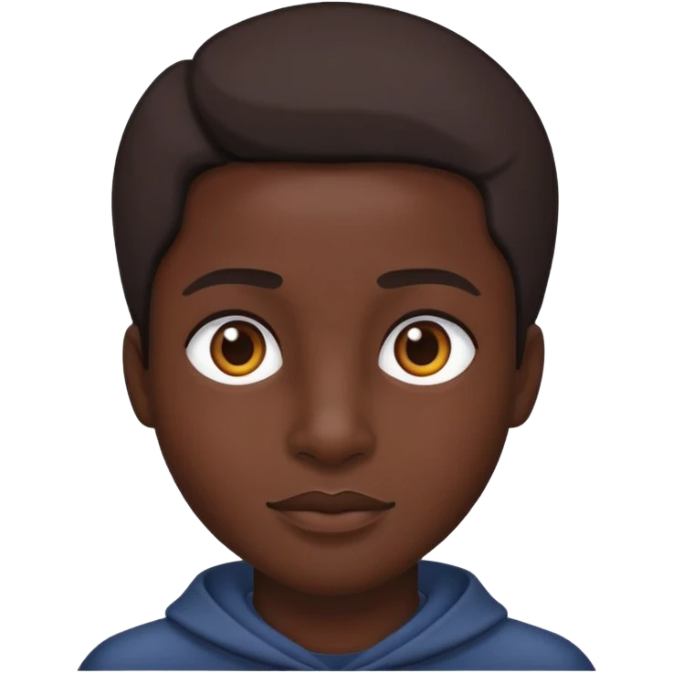 Profile picture, dark colors emoji