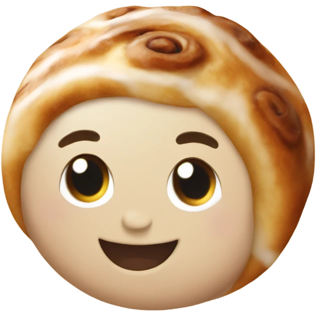 Cinnamon roll emoji