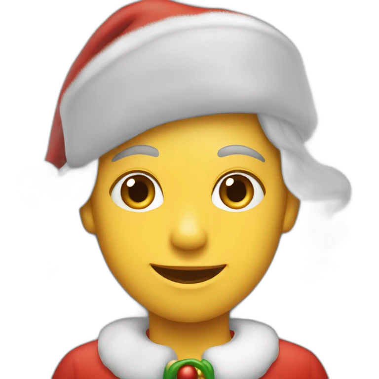 Santa’s helper emoji
