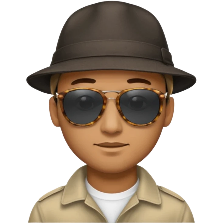 The man stands sideways emoji