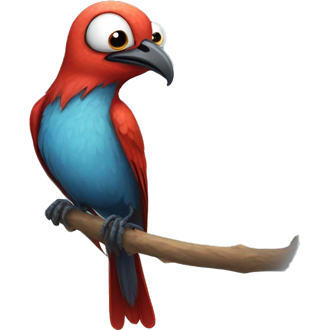 spider bird emoji
