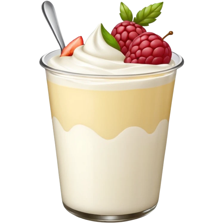Yogurt greco e frutta secca
 emoji