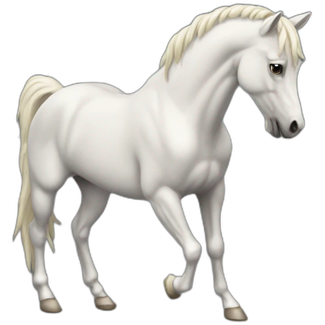 Cheval qui saute emoji