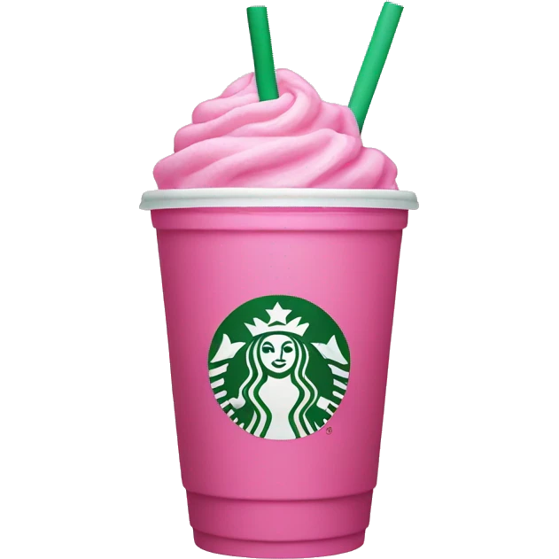 starbucks pink drink emoji