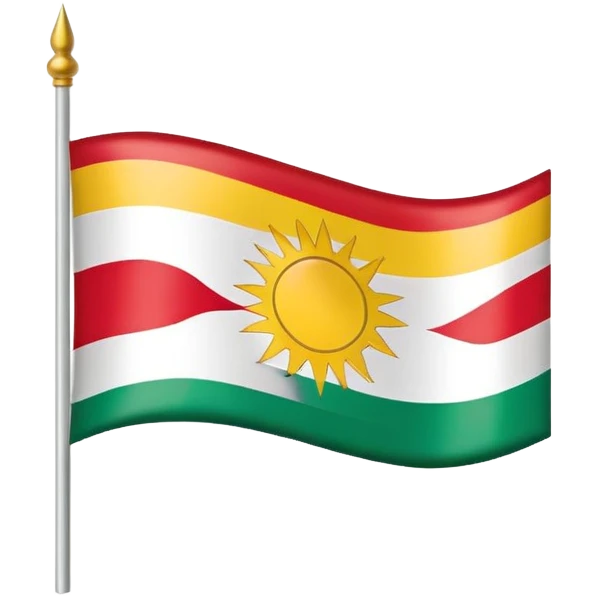 Kurdistan flag emoji