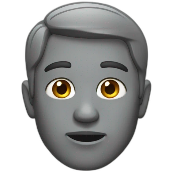 Grey emoji