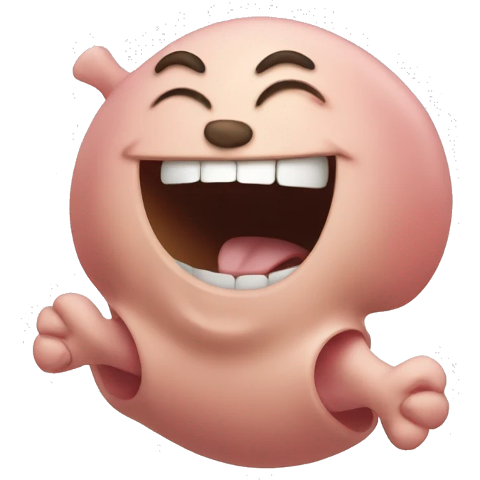 laughing ham emoji