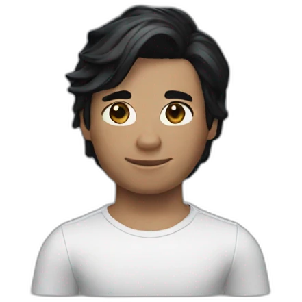 Spider-Man black hair White skin  emoji