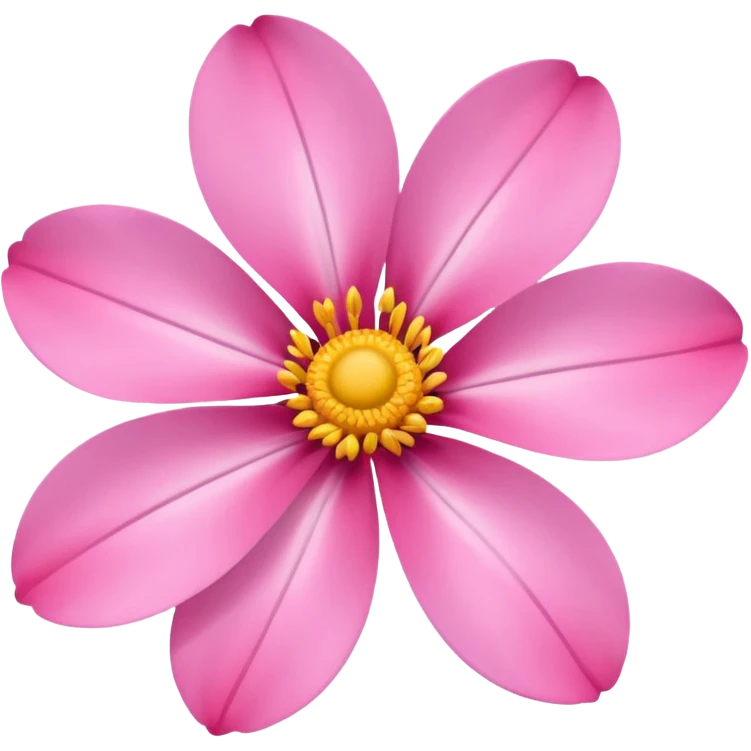 pink flower emoji