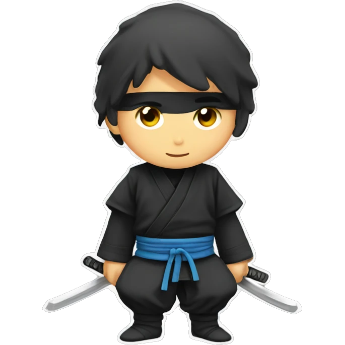 cute ninja senpai emoji