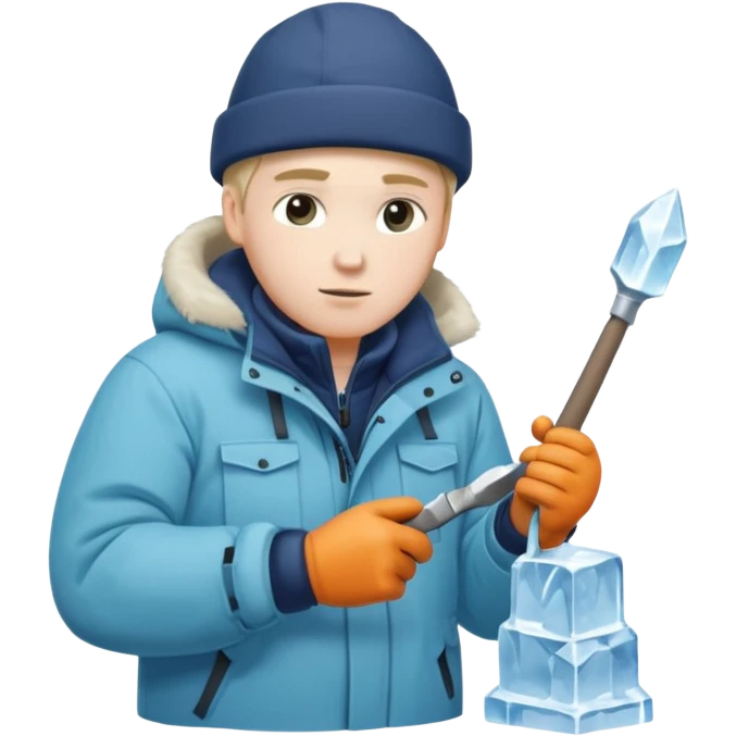 ice sculptor emoji