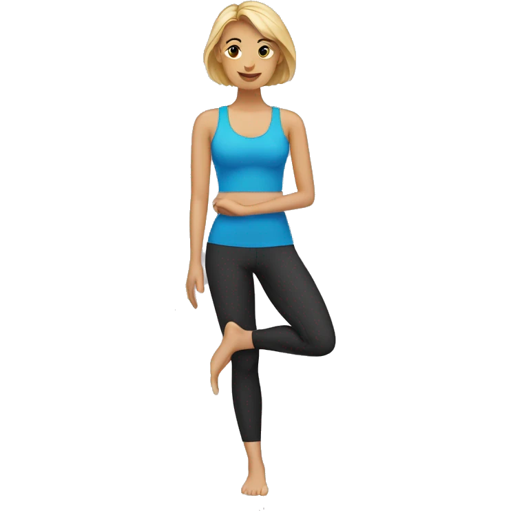 Pilates girl emoji