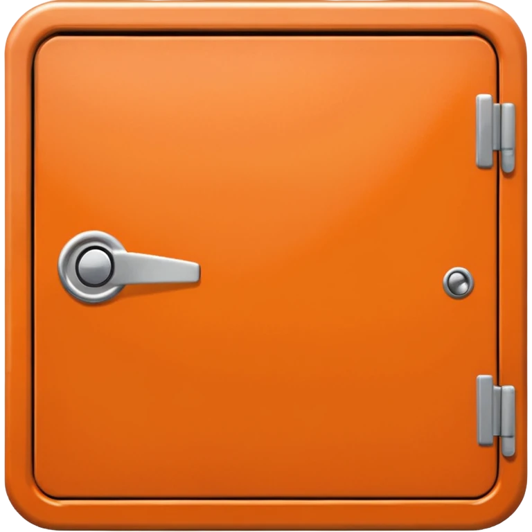 locker orange emoji
