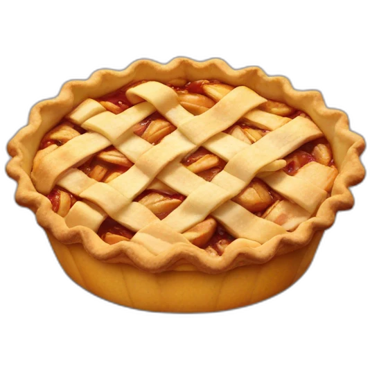 Apple pie emoji