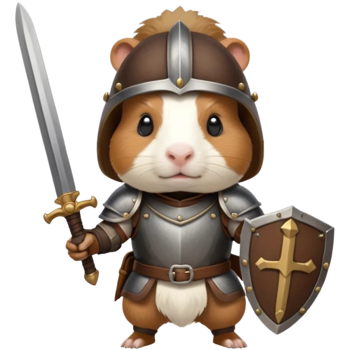 Guinea pig warrior emoji
