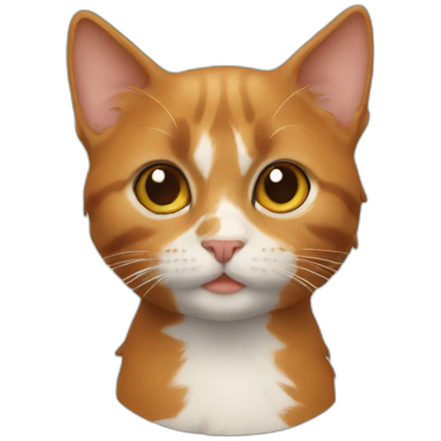 Chat roux emoji