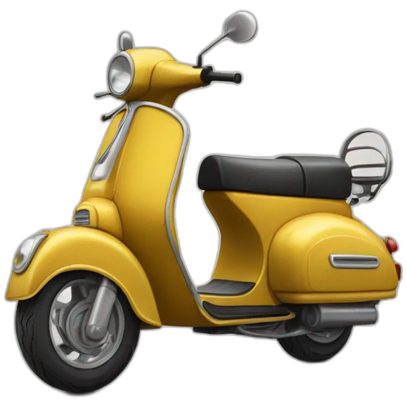 Bulbizard sur un scooter emoji
