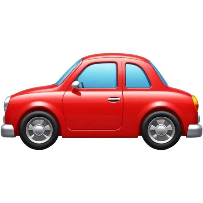 red toy car emoji