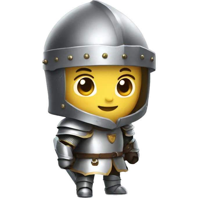 cute little knight  emoji