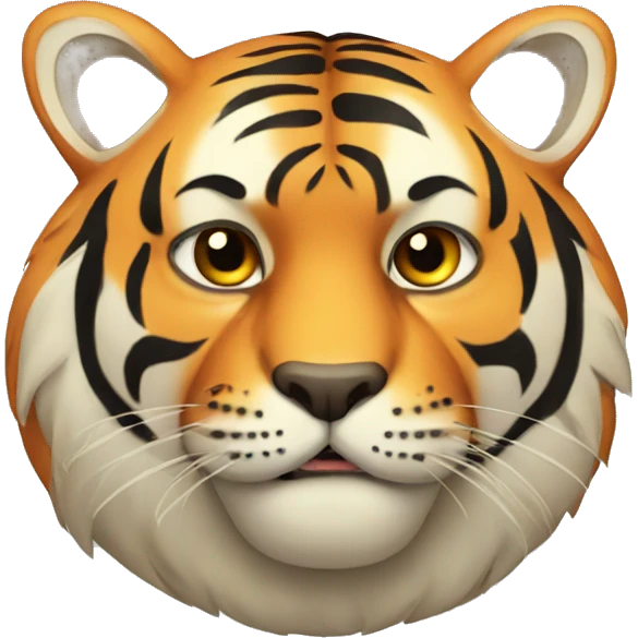 Fat tiger emoji