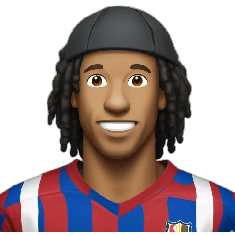 Ronaldinho tomando mate emoji