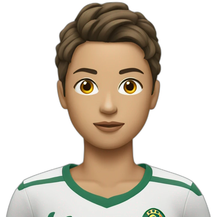 Ronaldo en femme emoji